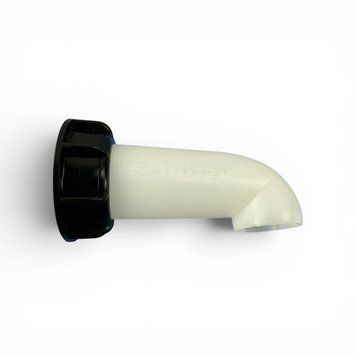 Зливний патрубок IBC 90&deg; для єврокубів та ємностей 1000 л. SPOUT050-1 фото